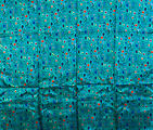 Gustav Klimt stole : Art Nouveau (turquoise) (unfolded)