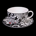 Billy the Artist big teacup and saucer : Two in One
