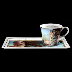 Goebel : Set caffè Botticelli : La Naissance de Venus
