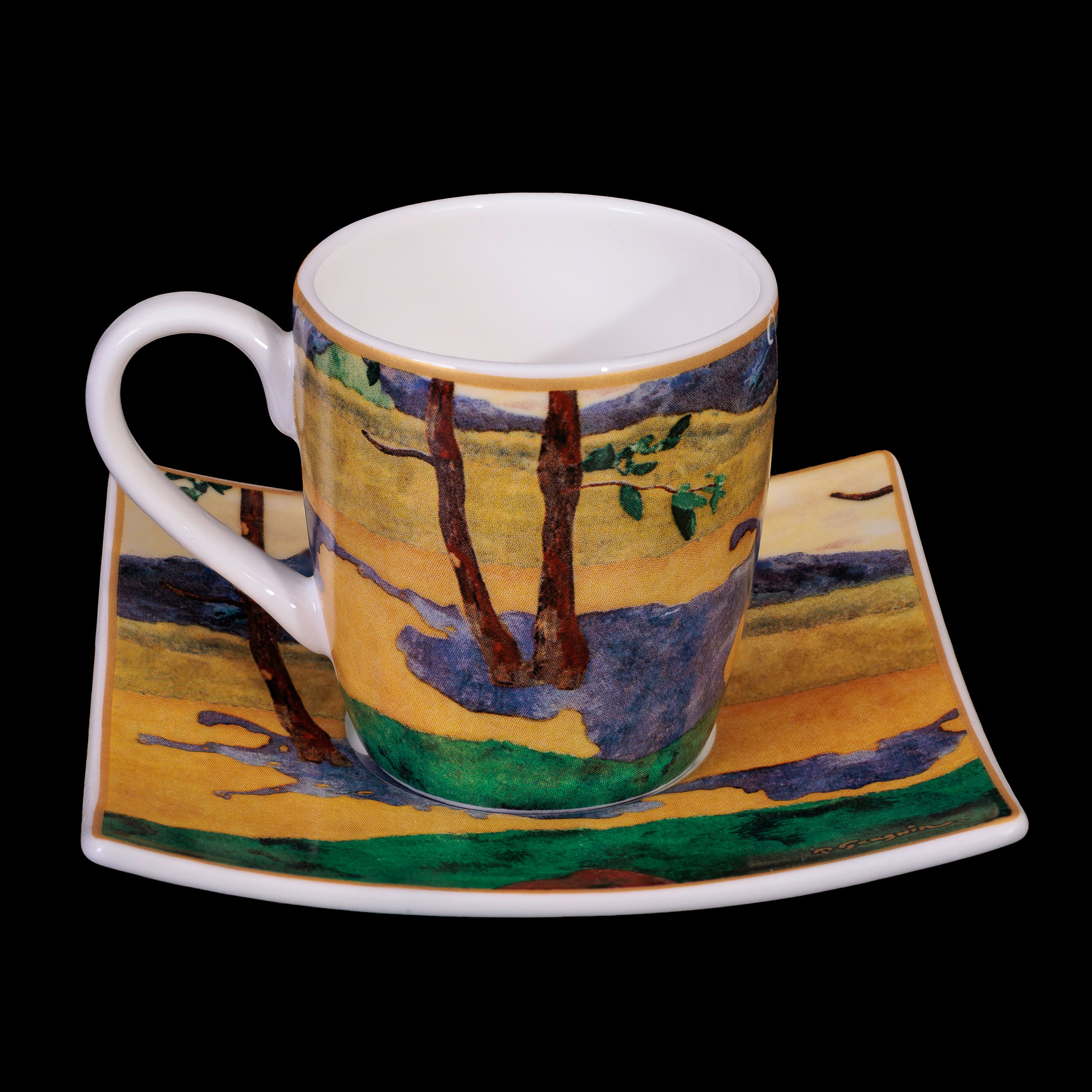 Paul Gauguin Expresso cup and saucer : café expresso : When are