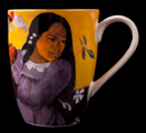 Taza Paul Gauguin, Mujer con Mango
