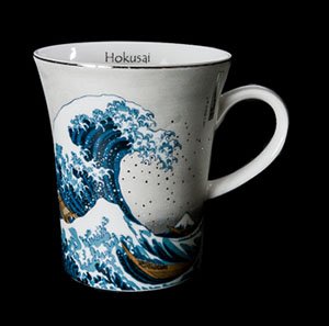 Goebel : Hokusai porcelain mug : The Great Wave of Kanagawa