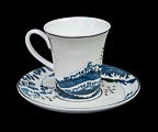 Tasse à café Hokusai, La grande vague de Kanagawa