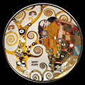 Piatto in porcellana Gustav Klimt : Fullfilment, Goebel