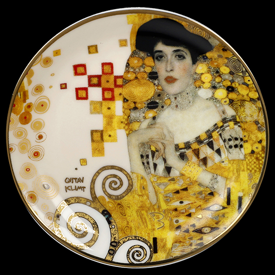 Piatto in porcellana Gustav Klimt : Adèle Bloch Bauer, Goebel