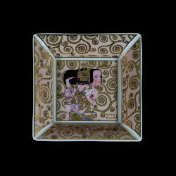 Goebel : Coupe, vide-poche Gustav Klimt : L'attente (16 cm)