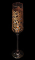 Flûte à Champagne Klimt : L'arbre de vie (Goebel), détail