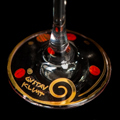 Flauto Champagne Gustav Klimt : Hygieia (La Medicina) (Goebel), dettaglio