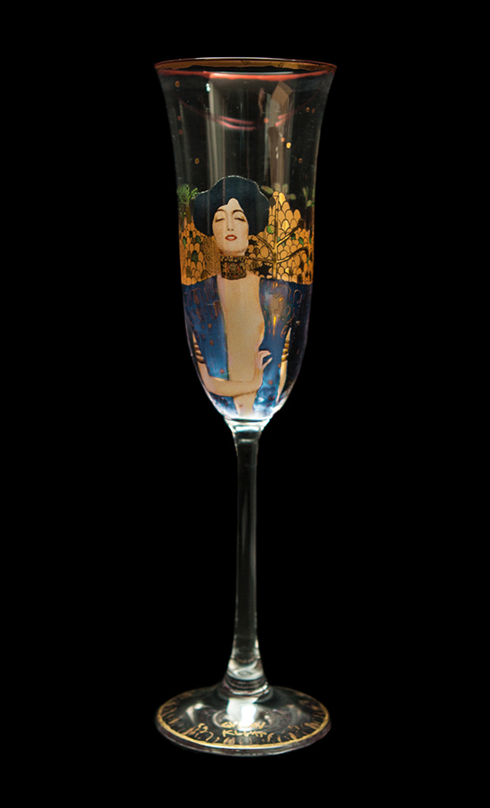 Flauto Champagne Gustav Klimt : Judith