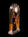 Gustav Klimt desk clock : Music (Detail 1)