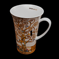 Gustav Klimt Porcelain mug, The tree of life