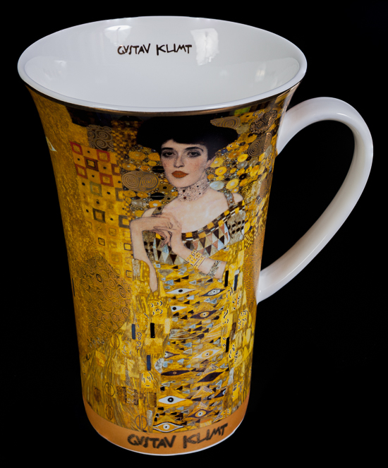 Gustav Klimt Porcelain mug, Adele Bloch Bauer (Goebel)