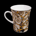 Gustav Klimt Porcelain mug, Expectation (classic)