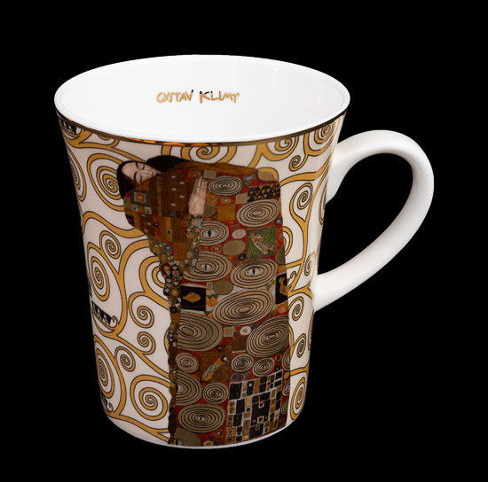 Gustav Klimt Porcelain mug, Fullfilment (classic) (Goebel)