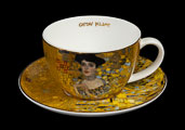 Gustav Klimt teacup and saucer : Adele Bloch Bauer