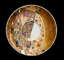 Gustav Klimt teacup and saucer, The kiss (original)