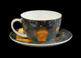 Gustav Klimt teacup and saucer, Music
