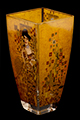 Vase Gustav Klimt en verre dorée : Adèle Bloch Bauer, détail n°2