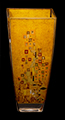 Vase Gustav Klimt en verre dorée : Adèle Bloch Bauer, détail n°3