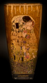 Vaso Gustav Klimt, in vetro : Il bacio
