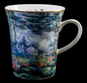 Mug Claude Monet, in porcellana : Nymphea mattina, dettaglio n°1