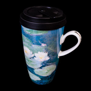 Claude Monet Coffee-To-Go Mug : Nympheas