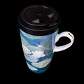 Mug Coffee-To-Go Claude Monet, in porcellana : Nympheas, dettaglio n°1