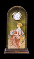 Horloge de bureau Alfons Mucha : L'été, Goebel