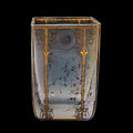 Porta-candela in vetro Alfonse Mucha : Autunno
