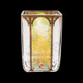 Alfonse Mucha Glass candle jar : Summer