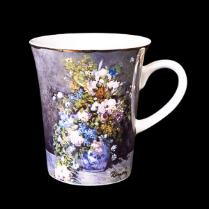 Goebel : Mug Renoir : Flores de primavera
