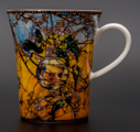 Mug Louis C. Tiffany : Perruches, Goebel