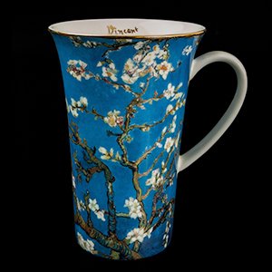 Goebel : Vincent Van Gogh big mug : Almond Tree (blue)