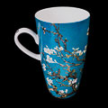 Mug Coffee-To-Go Vincent Van Gogh, in porcellana : Ramo di mandorlo, dettaglio n°2