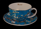 Vincent Van Gogh teacup and saucer : Almond Tree