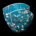 Vincent Van Gogh porcelain vase : Almond Tree (design)