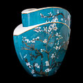 Vincent Van Gogh porcelain vase : Almond Tree (design), detail n°3