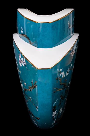 Collection Vincent Van Gogh, Cendrier Porcelaine Van Gogh L'Amandier