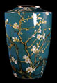 Vase Vincent Van Gogh en porcelaine dorée : La branche d'amandier