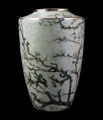 Vincent Van Gogh porcelain vase : Almond Tree (white), detail n°3