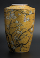 Vincent Van Gogh porcelain vase : Almond Tree (Gold)