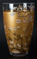 Vincent Van Gogh glass vase : Almond Tree (Gold)