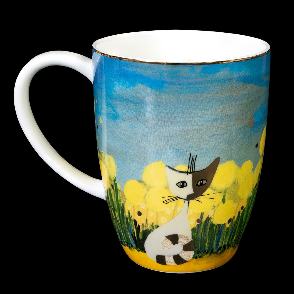 Mug Rosina Wachtmeister, en porcelana : Primavera, detalle n°3