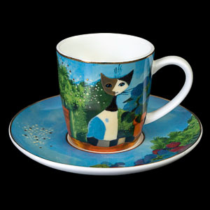 Rosina Wachtmeister Espresso cup and saucer : The secret garden