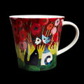 Rosina Wachtmeister Mug : Lovers in Poppies, detail n1