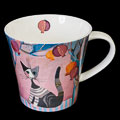 Rosina Wachtmeister Mug : Cats and grenades in celebration