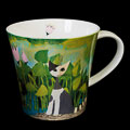 Rosina Wachtmeister Mug : Cat and Frog Prince, detail n1