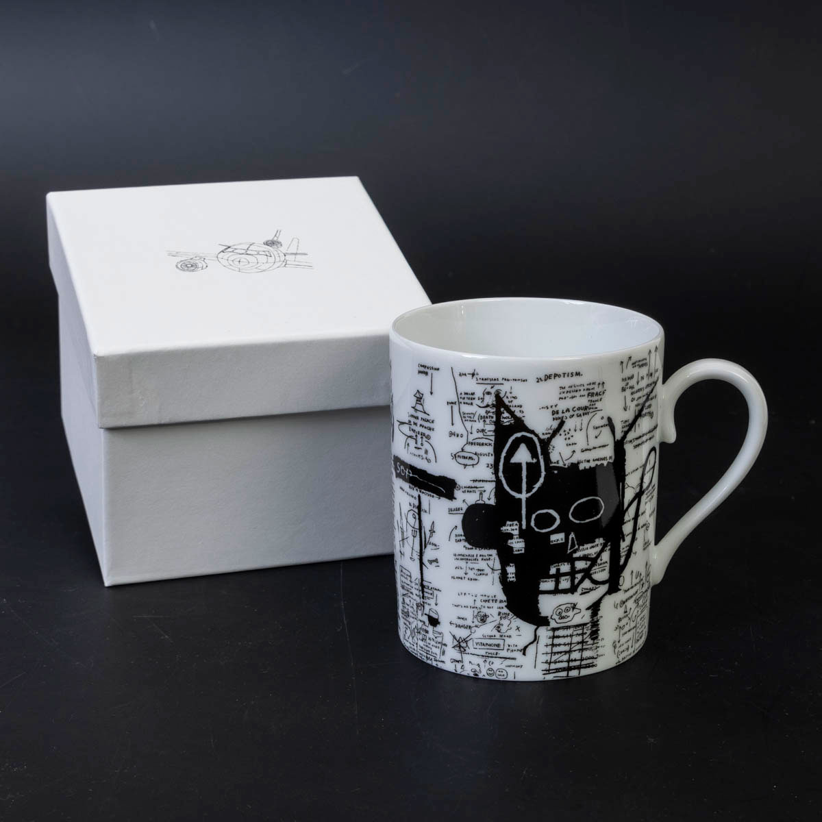 Taza Basquiat : Return of the Central Figure (1983) (caja)