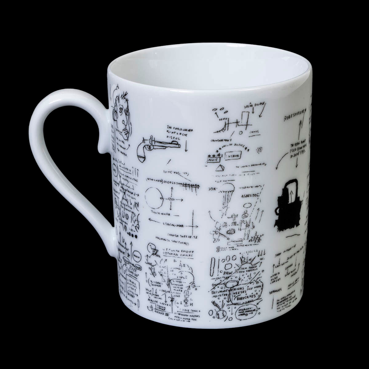 Taza Basquiat : Return of the Central Figure (1983) (detalle 2)