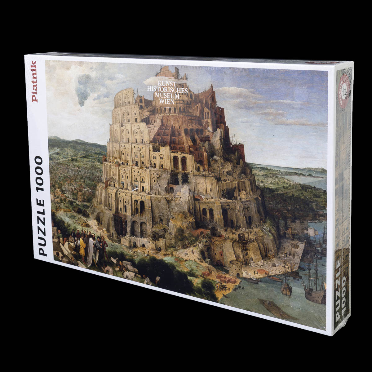 Puzzle 1000 pezzi di Pieter Brueghel - Torre di Babele (scatola)